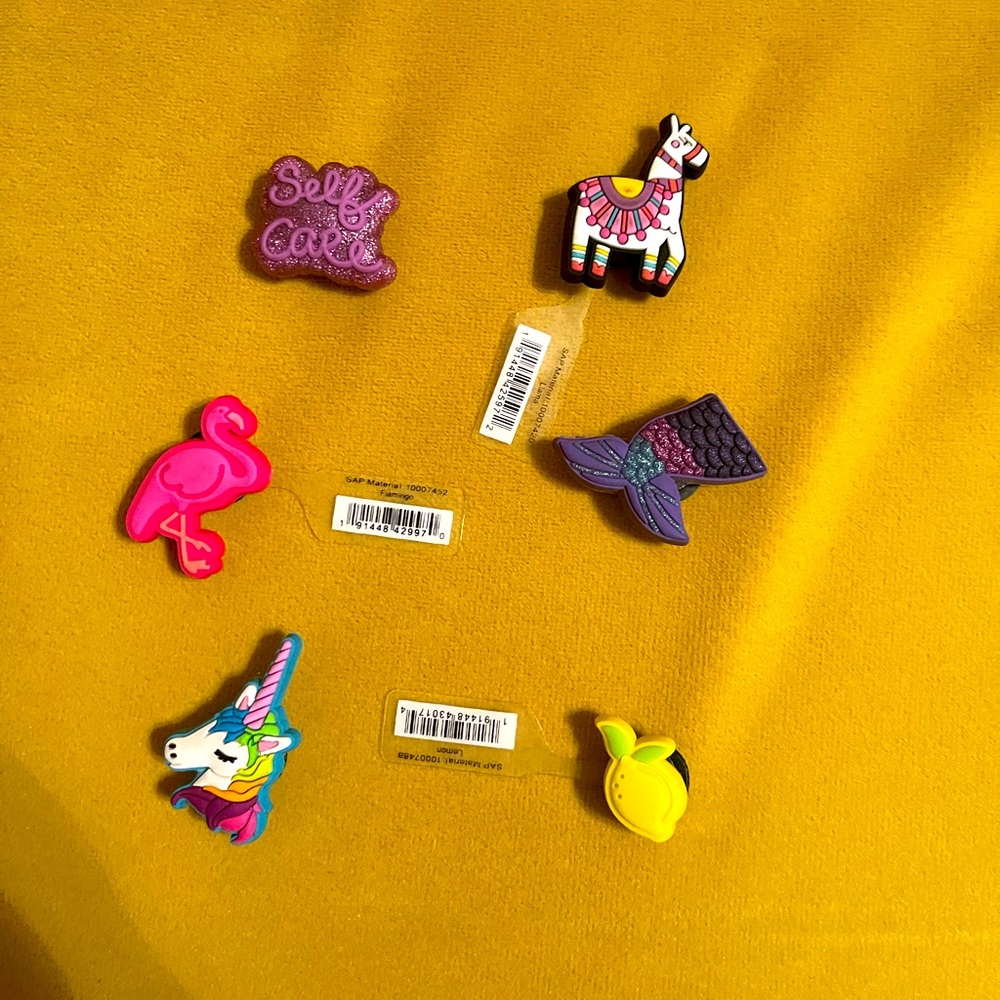 Jibbitz Charms (6 total)